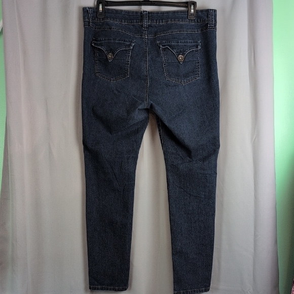 Torrid Deep Indigo Skinny Jeans - Picture 2 of 5